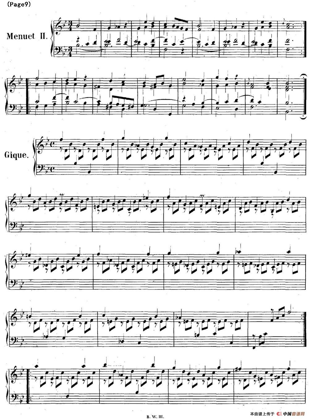 帕蒂塔6首德国组曲（No.1 降B大调 巴赫 Partita B-flat Major BWV825）(1)_BWV0825_页面_09.jpg