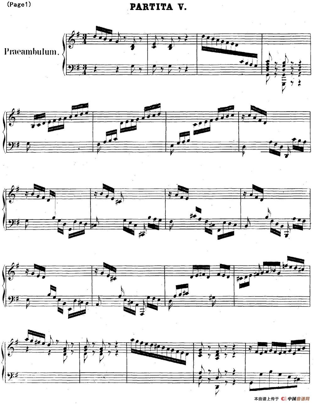 帕蒂塔6首德国组曲（No.5 G大调 巴赫 Partita G Major BWV 829）(1)_BWV0829_页面_01.jpg