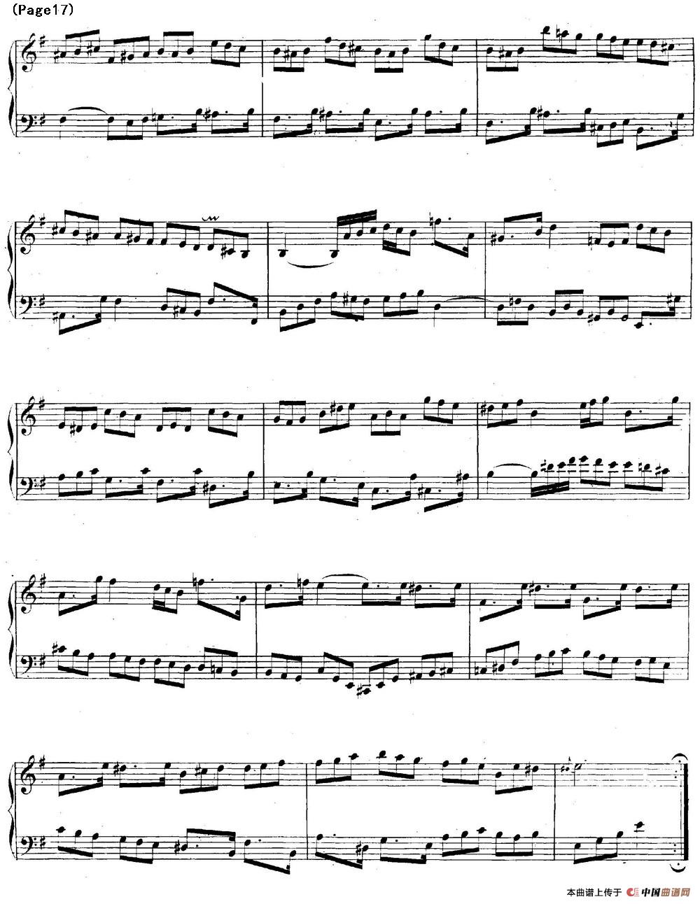 帕蒂塔6首德国组曲（No.6 e小调 巴赫 Partita e Minor BWV 830）(1)_BWV0830_页面_17.jpg