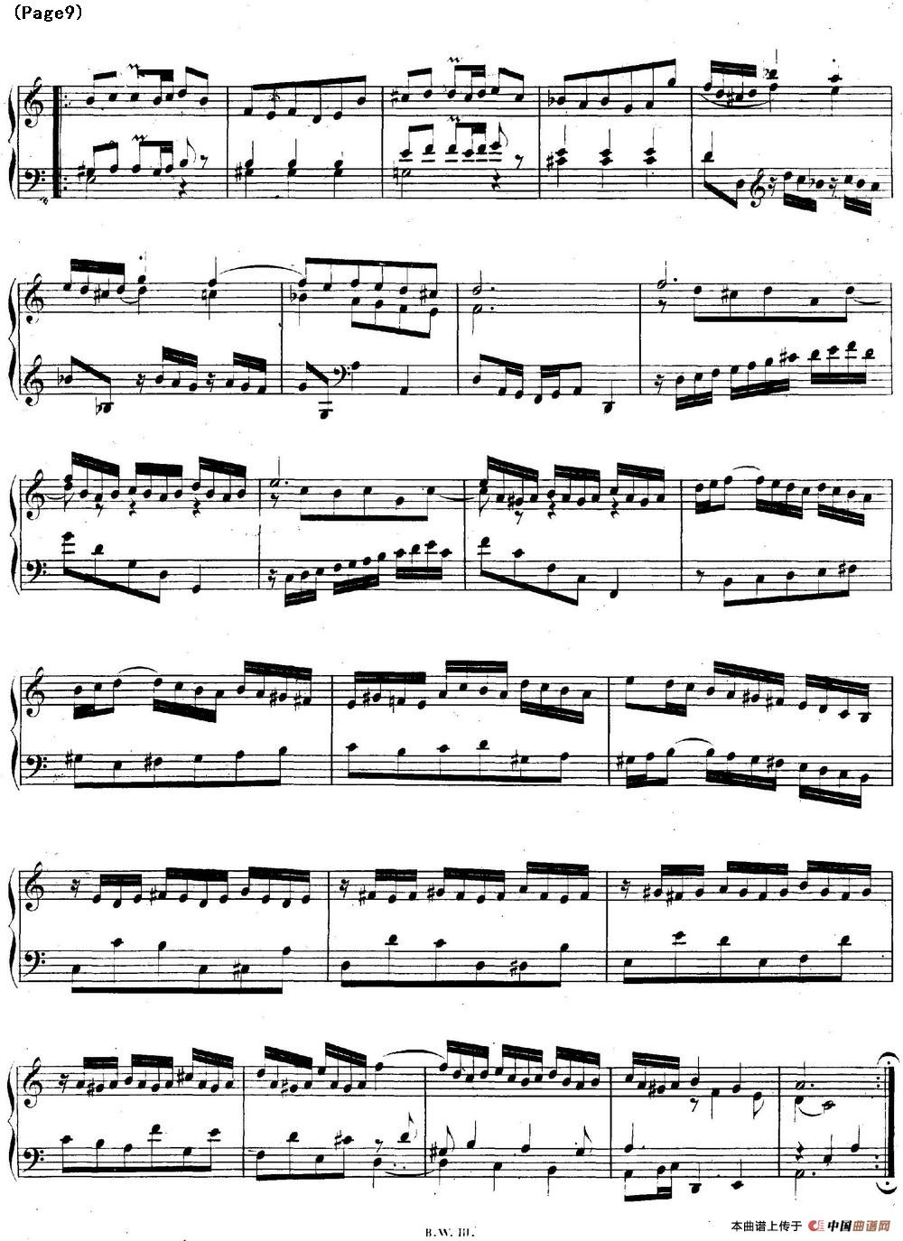 帕蒂塔6首德国组曲（No.3 a小调 巴赫 Partita a Minor BWV 827）(1)_BWV0827_页面_09.jpg