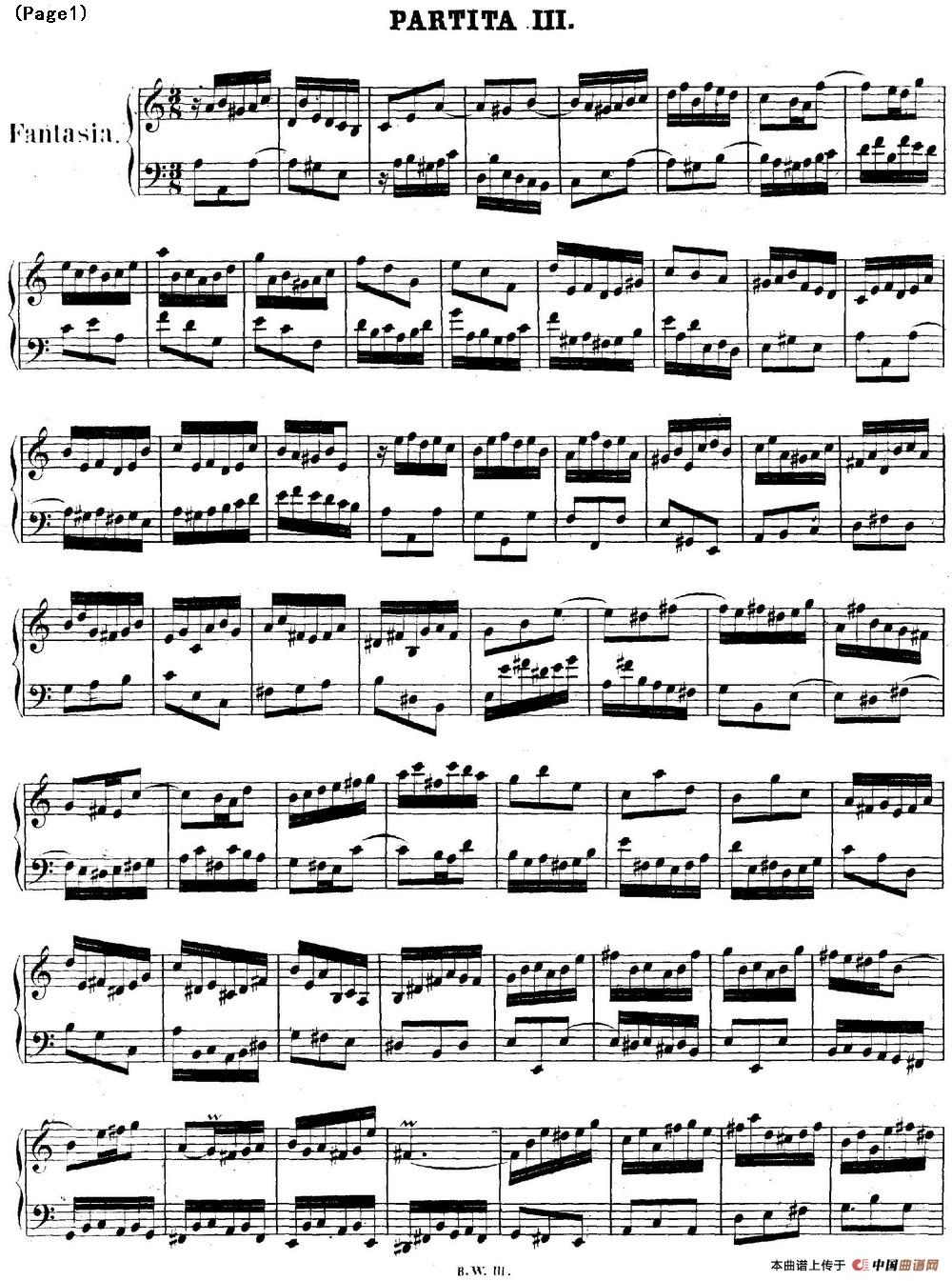 帕蒂塔6首德国组曲（No.3 a小调 巴赫 Partita a Minor BWV 827）(1)_BWV0827_页面_01.jpg