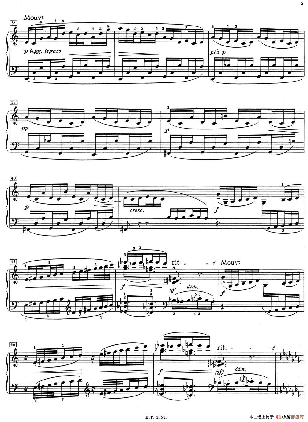 德彪西12首钢琴练习曲（1 五指练习v1.0 cinq doigts）(1)_1 Pour les cinq doigts_页面_3.jpg