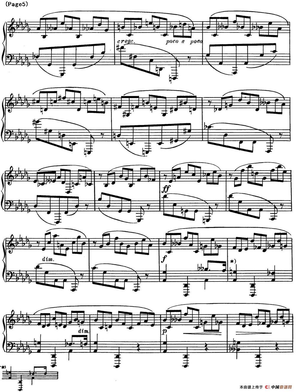 斯克里亚宾8首钢琴练习曲 Op42（No.1 Alexander Scriabin Etudes）(1)_Scriabin Etude Op.42 No.1_页面_5.jpg