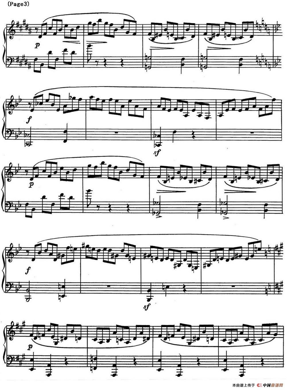 斯克里亚宾8首钢琴练习曲 Op42（No.1 Alexander Scriabin Etudes）(1)_Scriabin Etude Op.42 No.1_页面_3.jpg