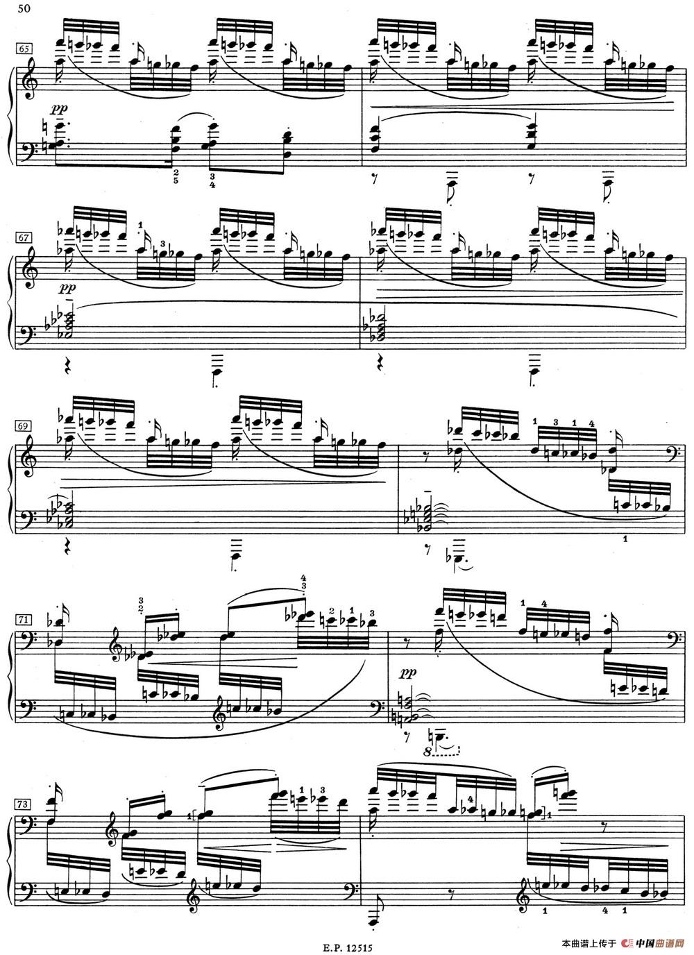 德彪西12首钢琴练习曲（7 半音阶练习v1.0 degrés chromatiques）(1)_7 Pour les degres chromatiques_页面_7.jpg