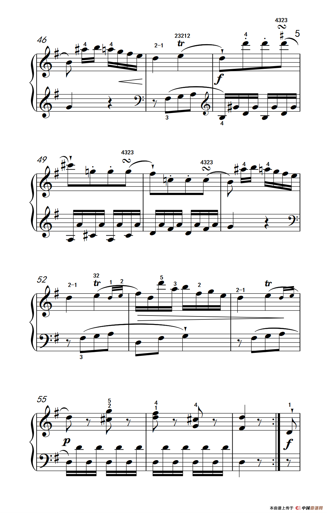 第五级 1.G大调奏鸣曲 第一乐章（中央音乐学院 钢琴（业余）考级教程 4-6级）(1)_266_103_5.png
