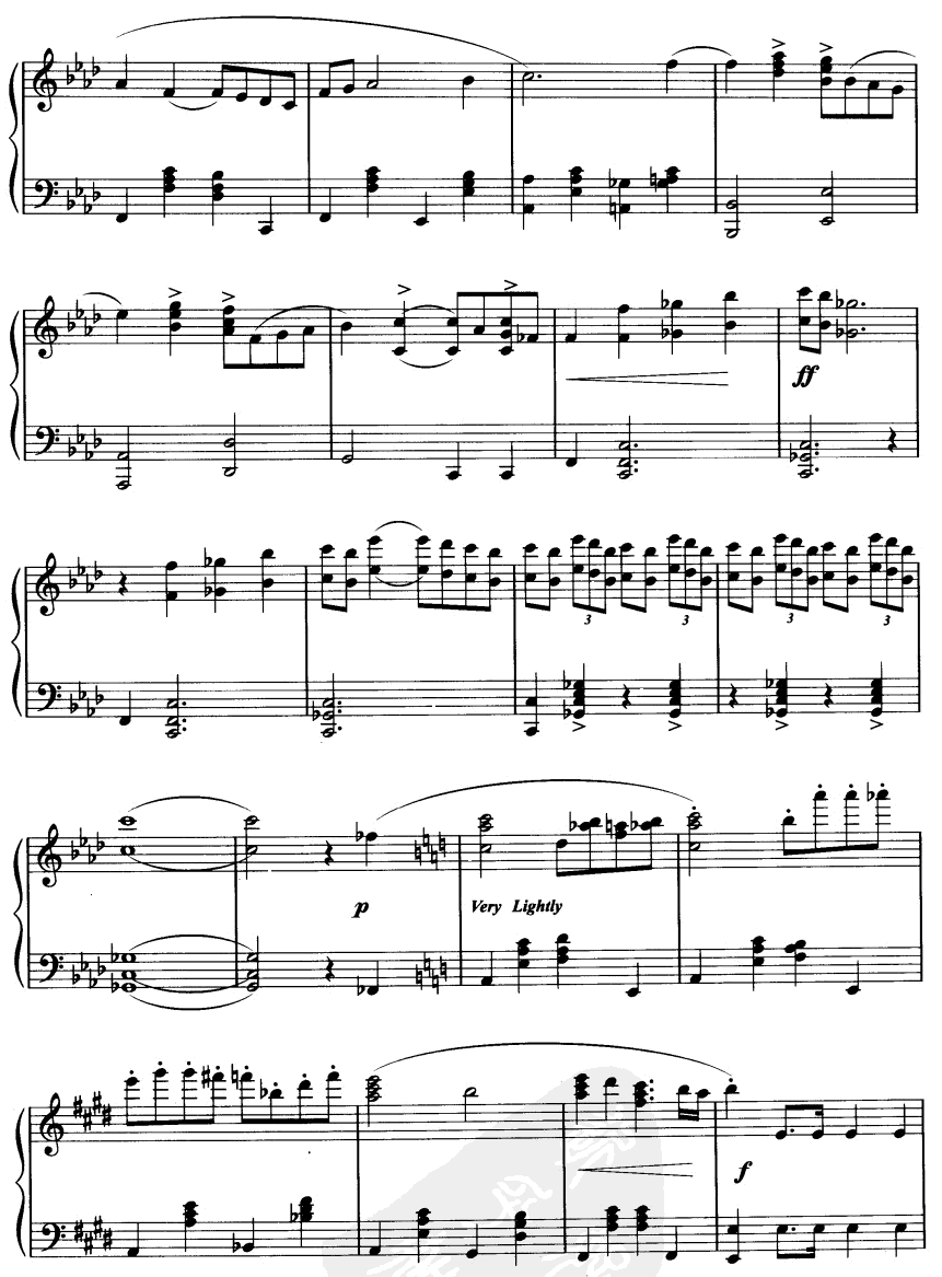 黄金舞曲电子琴曲谱（图2）
