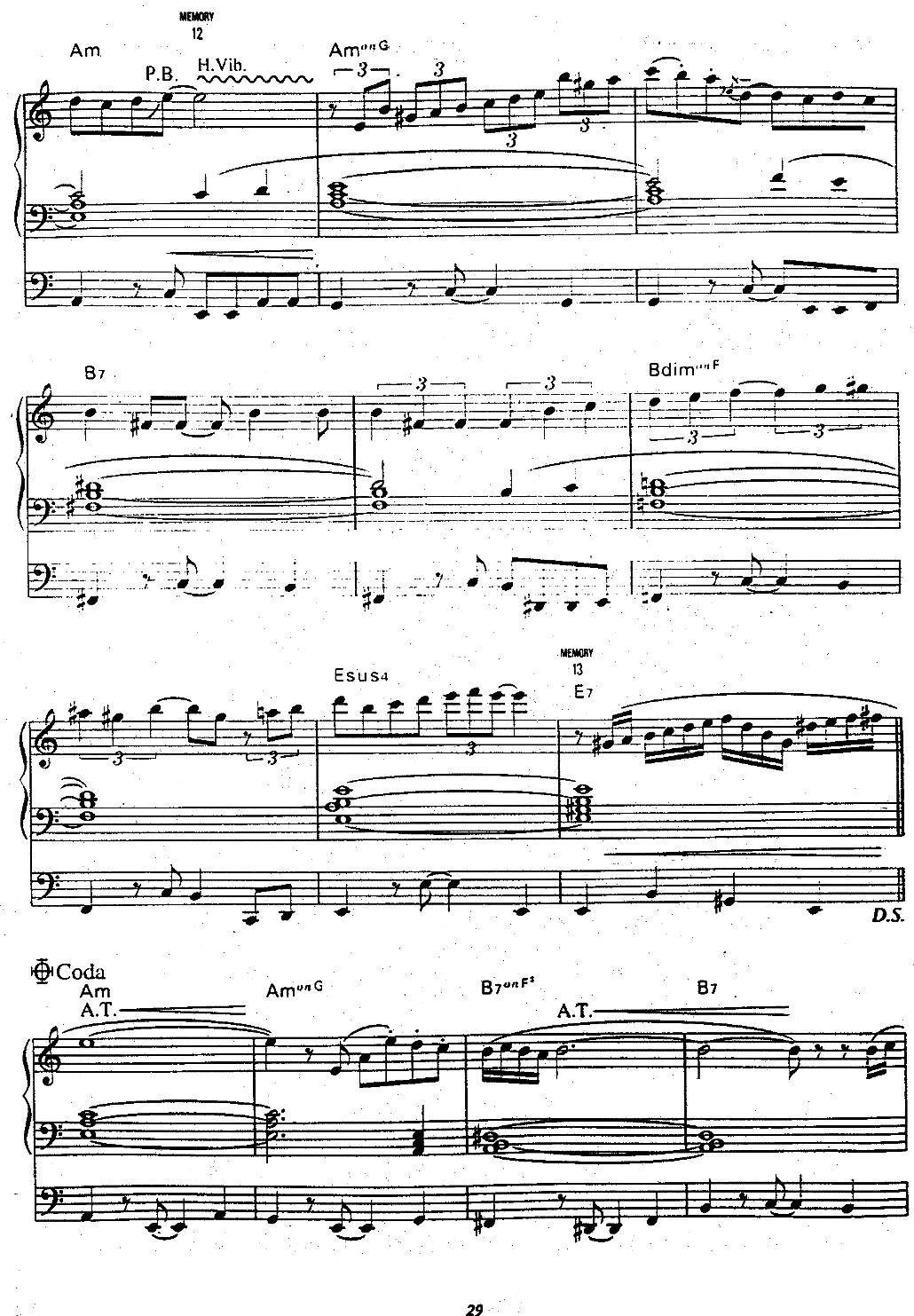 Libertango（自由探戈）（双排键电子琴）电子琴曲谱（图7）