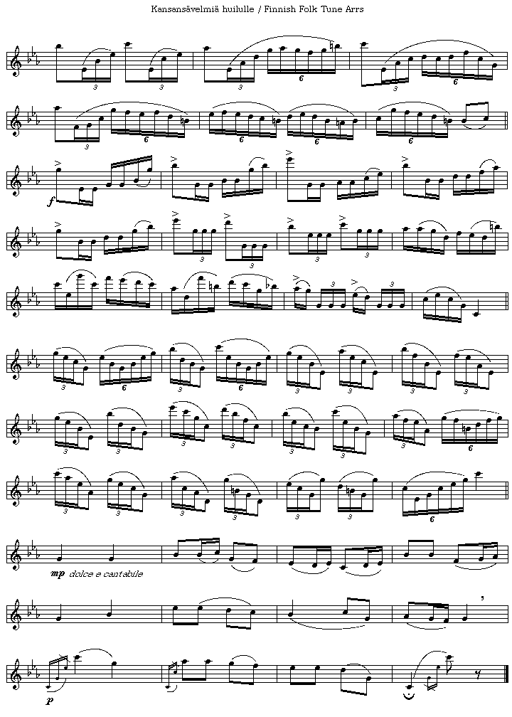crying flute笛子（箫）曲谱（图2）
