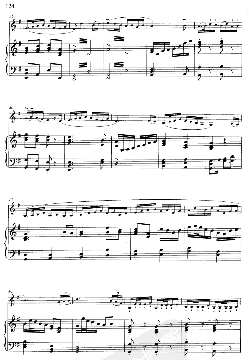 春风遍江南(线谱)笛子（箫）曲谱（图3）