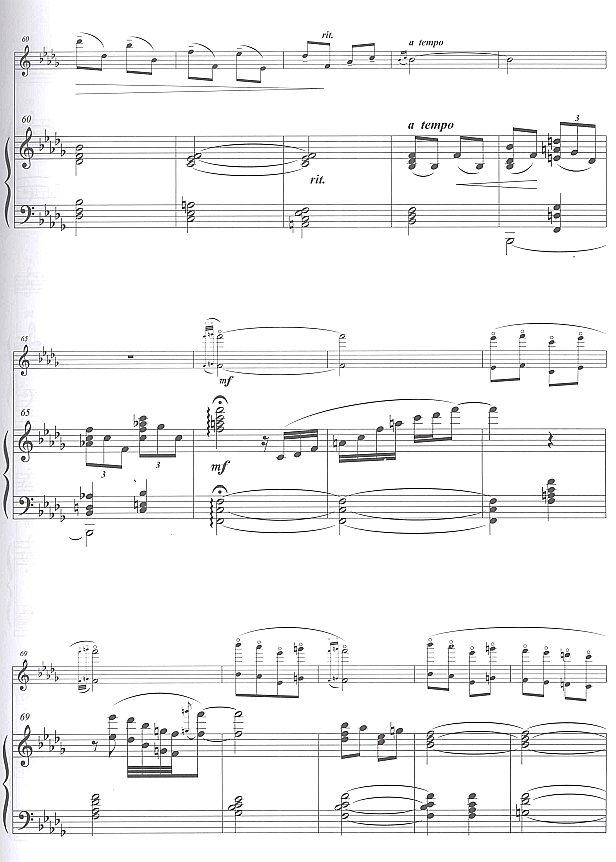 幻想曲（长笛独奏)4笛子（箫）曲谱（图1）