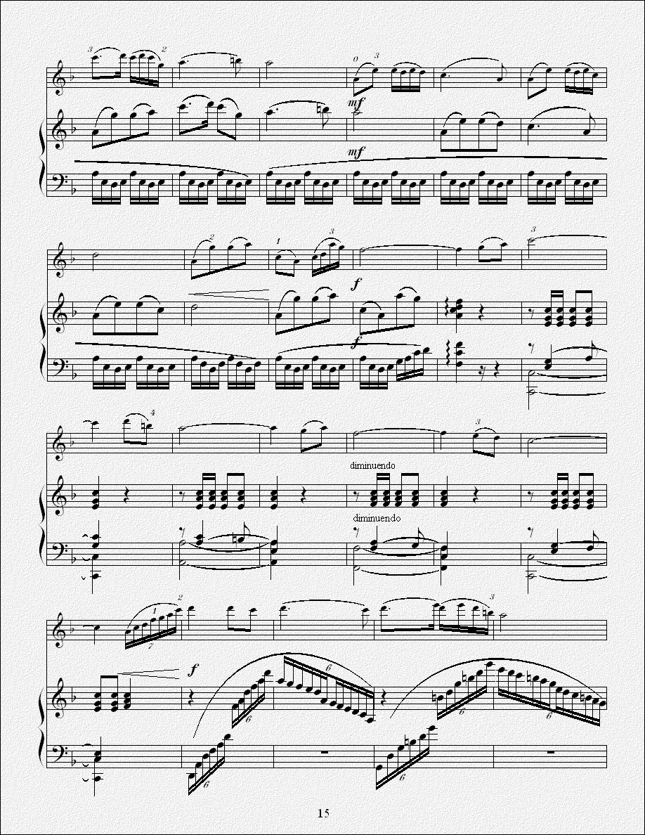 鹭江潮（钢琴伴奏版）二胡曲谱（图15）