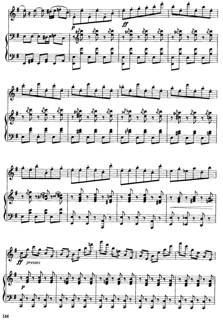 卡门主题幻想曲（钢伴谱）29二胡曲谱（图1）