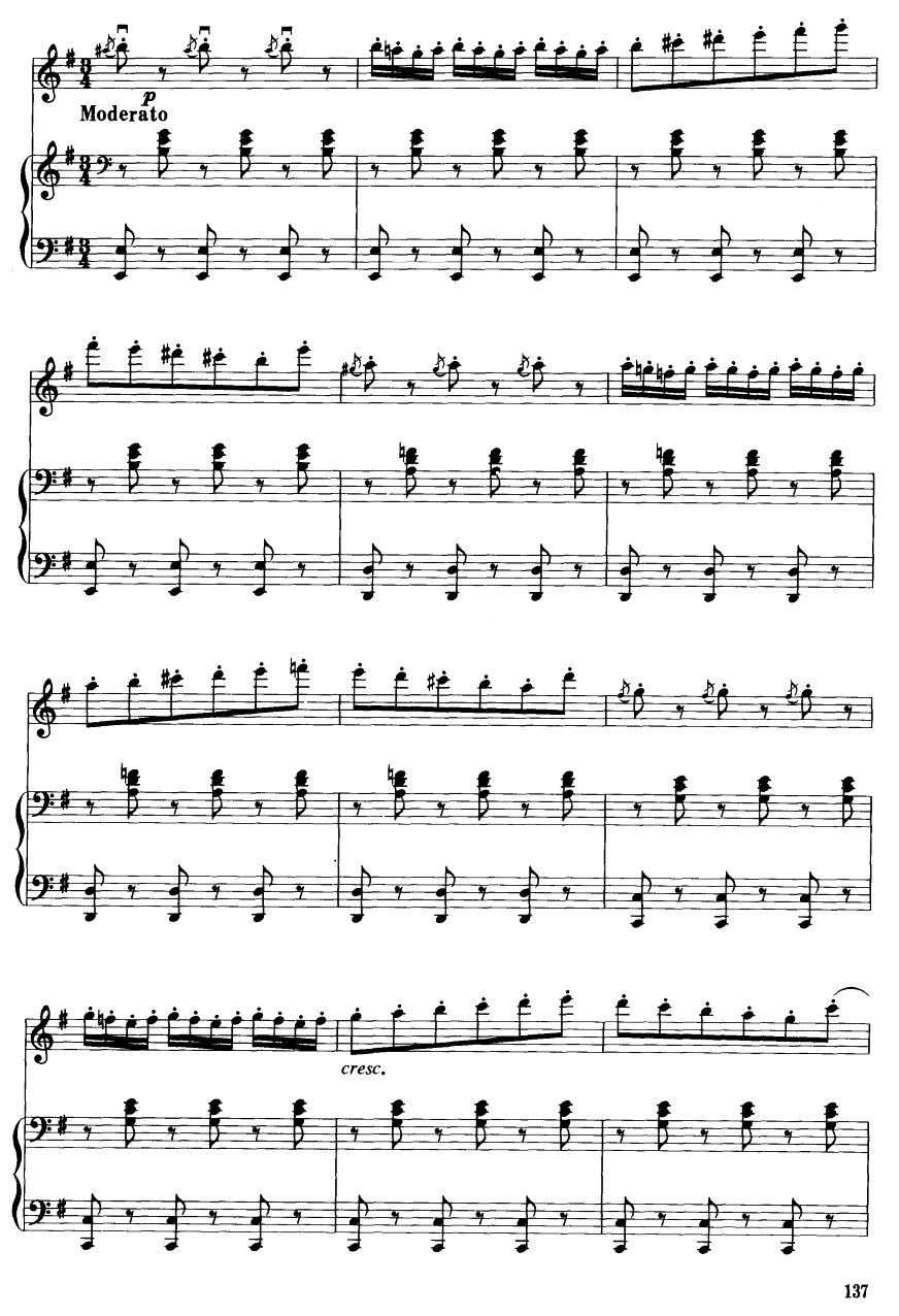 卡门主题幻想曲（钢伴谱）22二胡曲谱（图1）