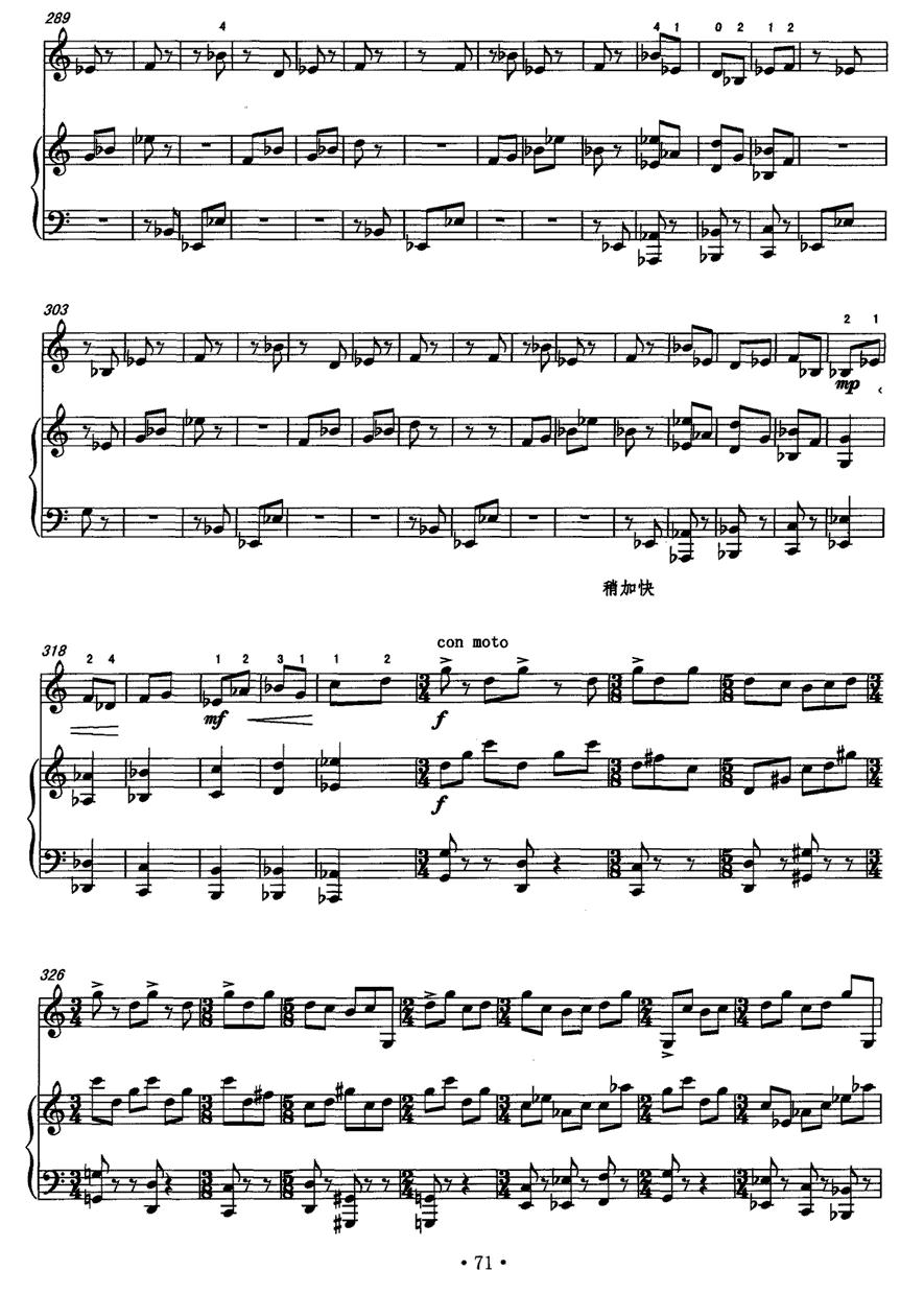 板话（中音板胡+钢琴）二胡曲谱（图16）