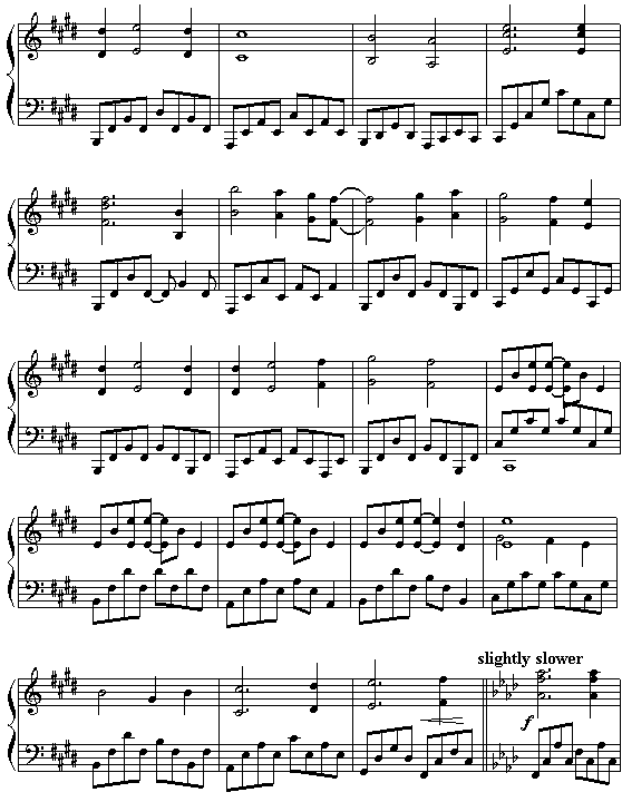 我心永恒(《铁达尼号》主题歌)钢琴曲谱（图3）