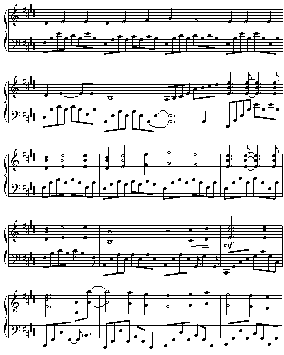 我心永恒(《铁达尼号》主题歌)钢琴曲谱（图2）