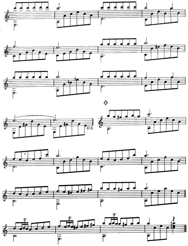 白色恋人钢琴曲谱（图2）