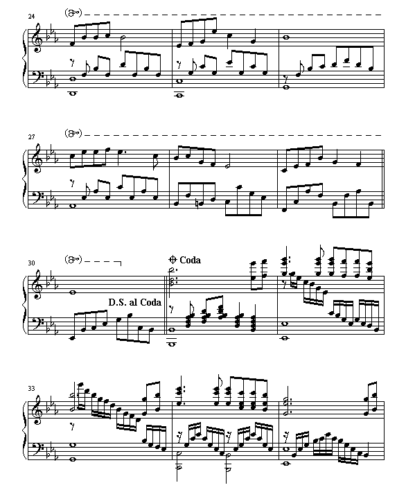女人花钢琴曲谱（图3）