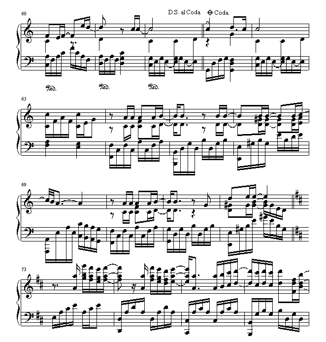 第一次（光良）钢琴曲谱（图5）