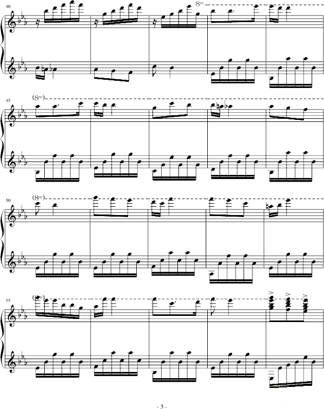 桑塔露其亚钢琴曲谱（图3）