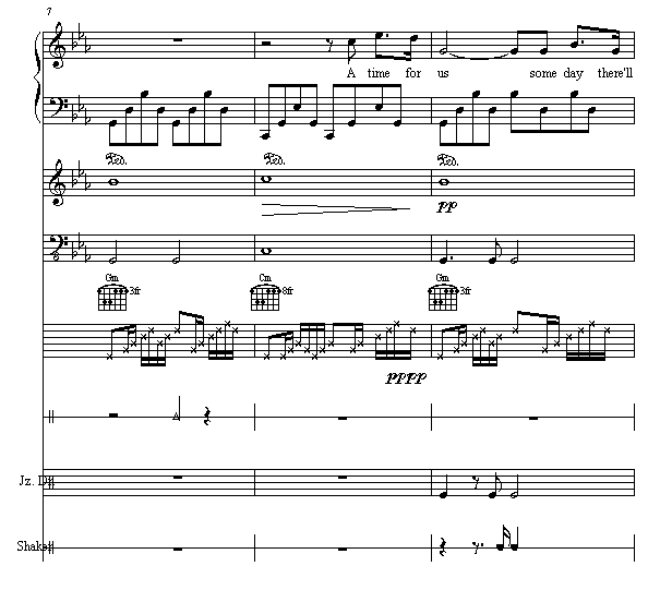 罗密欧与茱丽叶(完整版)钢琴曲谱（图3）