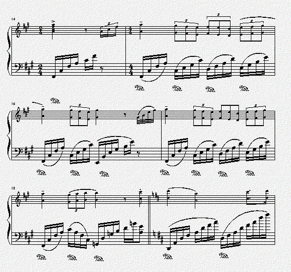 告别时刻钢琴曲谱（图3）