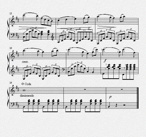 天鹅湖钢琴曲谱（图2）