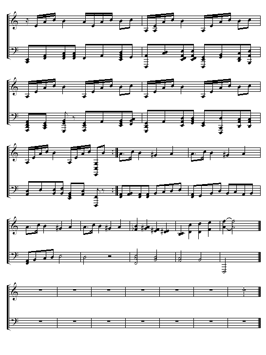 威廉古堡钢琴曲谱（图4）