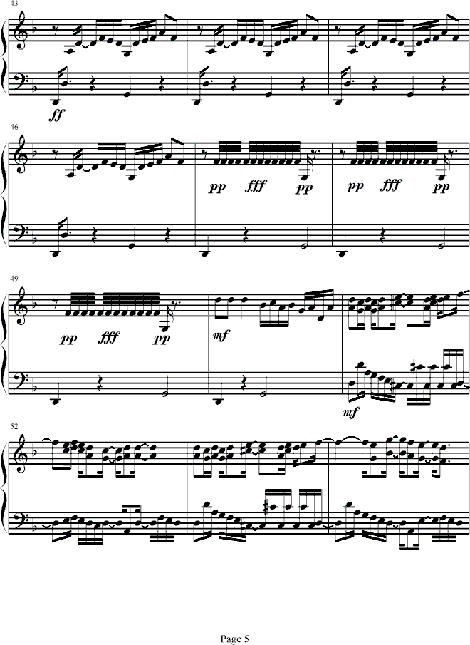 完美主义钢琴曲谱（图5）