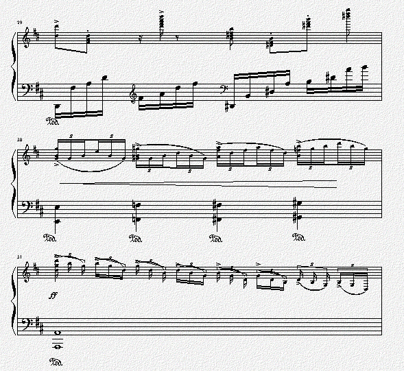 告别时刻钢琴曲谱（图6）