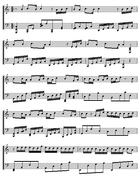 威廉古堡钢琴曲谱（图2）