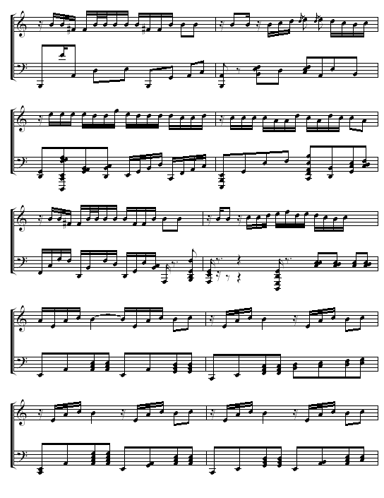 威廉古堡钢琴曲谱（图3）
