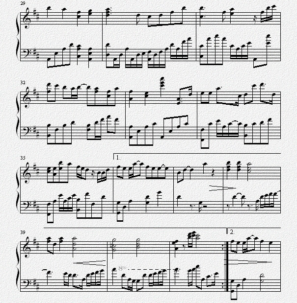 说爱我(梁一贞)钢琴曲谱（图3）