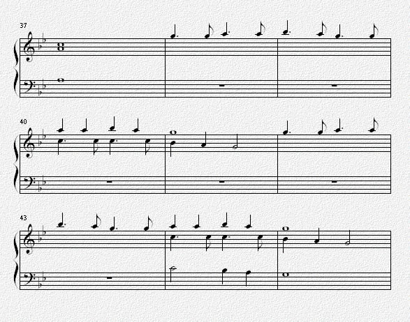 月光钢琴曲谱（图4）