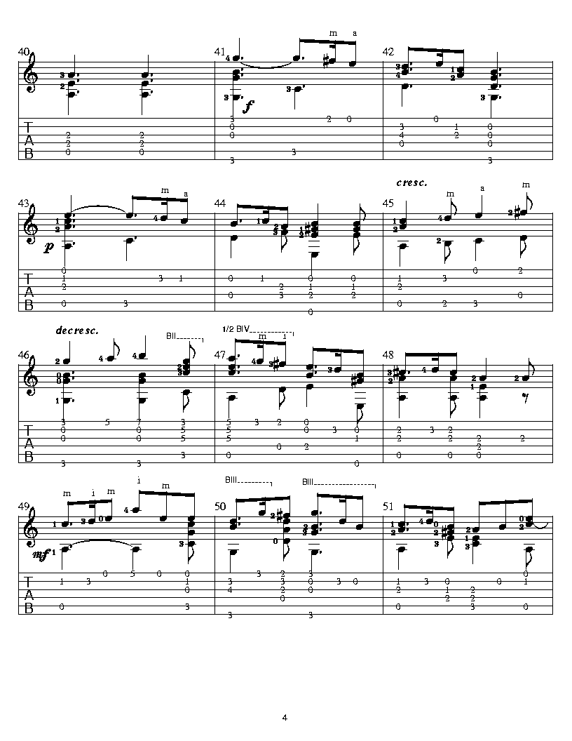 绿袖子钢琴曲谱（图4）