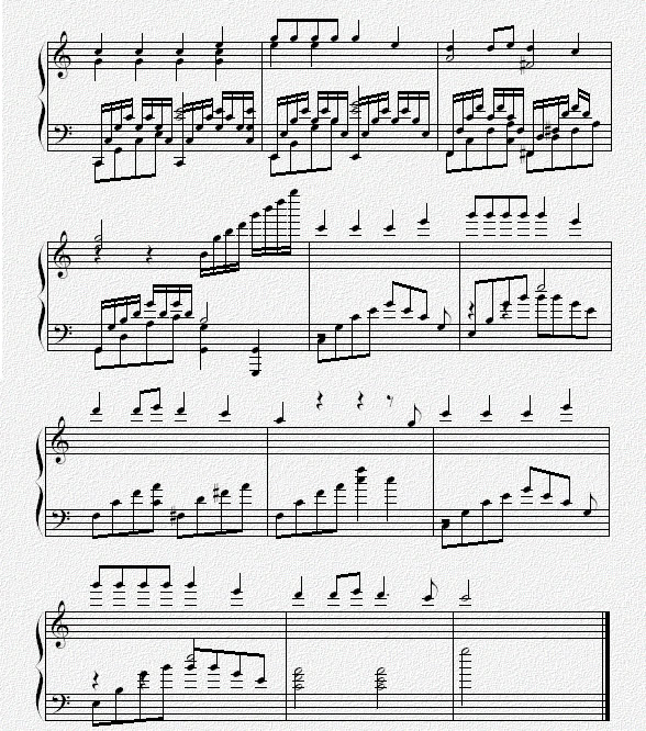 转角,遇到爱钢琴曲谱（图2）