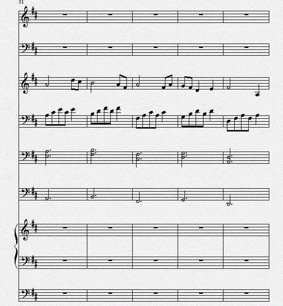 秋日传奇钢琴曲谱（图7）