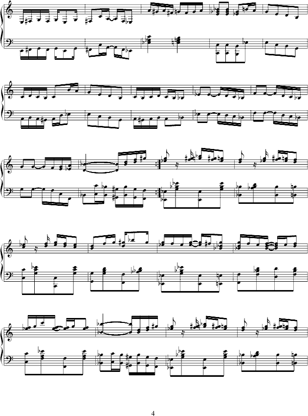 Eugenia-爵士钢琴曲谱（图4）