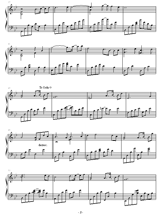 Emerald Legacy钢琴曲谱（图3）