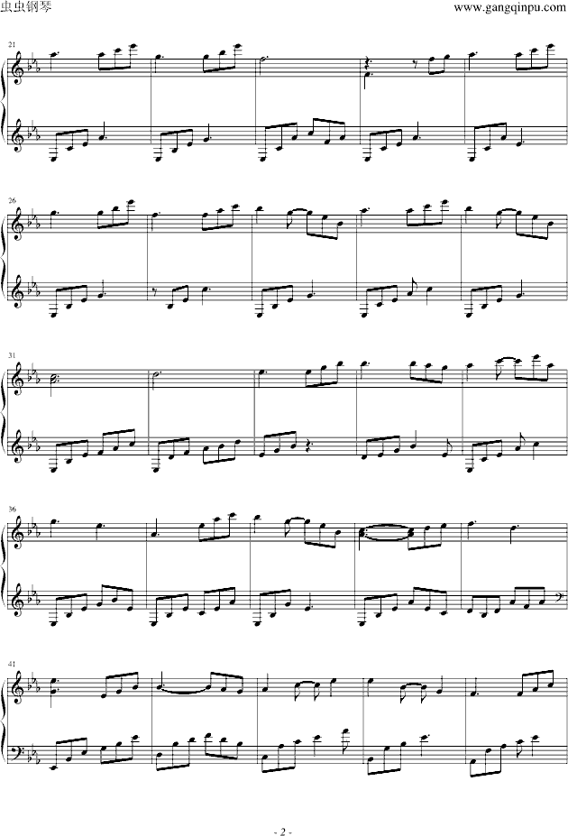 Threads of Light钢琴曲谱（图2）