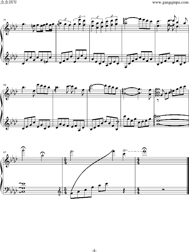 first touch钢琴曲谱（图4）