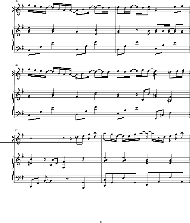 JEWEL钢琴曲谱（图6）