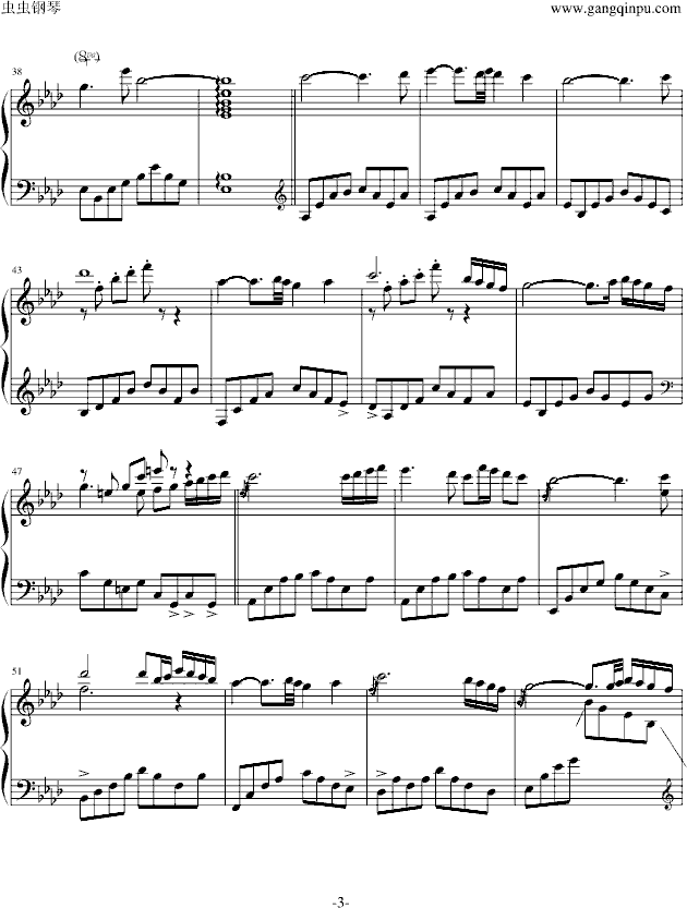 first touch钢琴曲谱（图3）