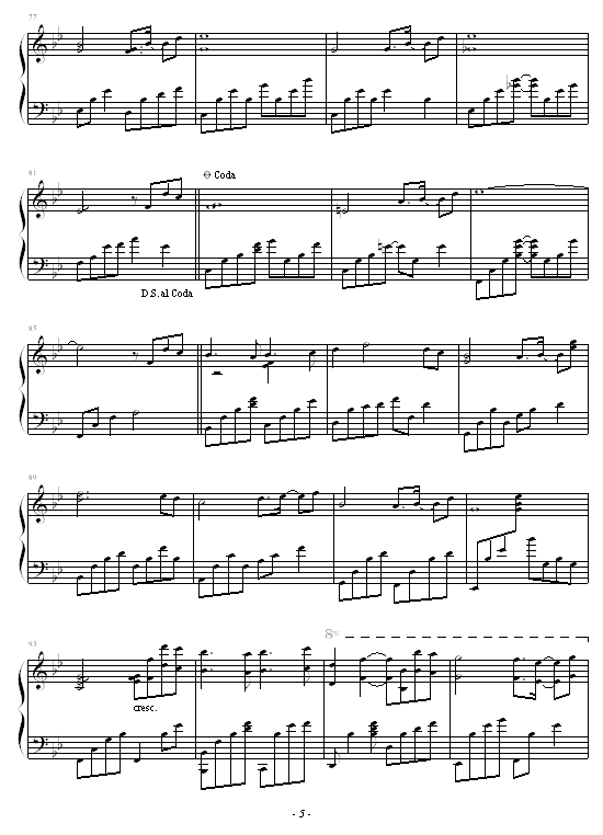 Emerald Legacy钢琴曲谱（图5）