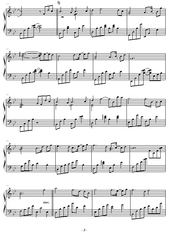 Emerald Legacy钢琴曲谱（图2）