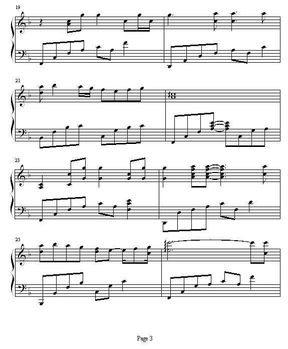 Celestial Night钢琴曲谱（图3）