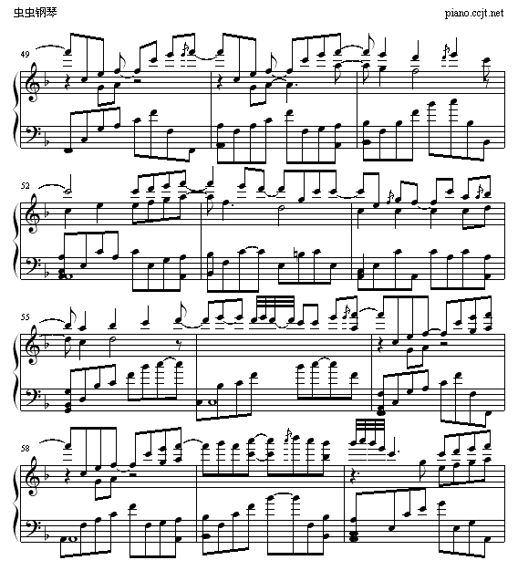 Love me钢琴曲谱（图5）