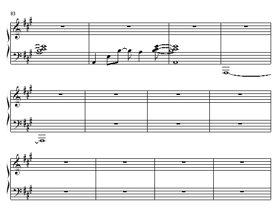 永远钢琴曲谱（图7）