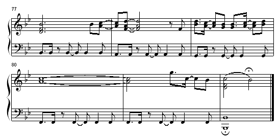 the one钢琴曲谱（图6）